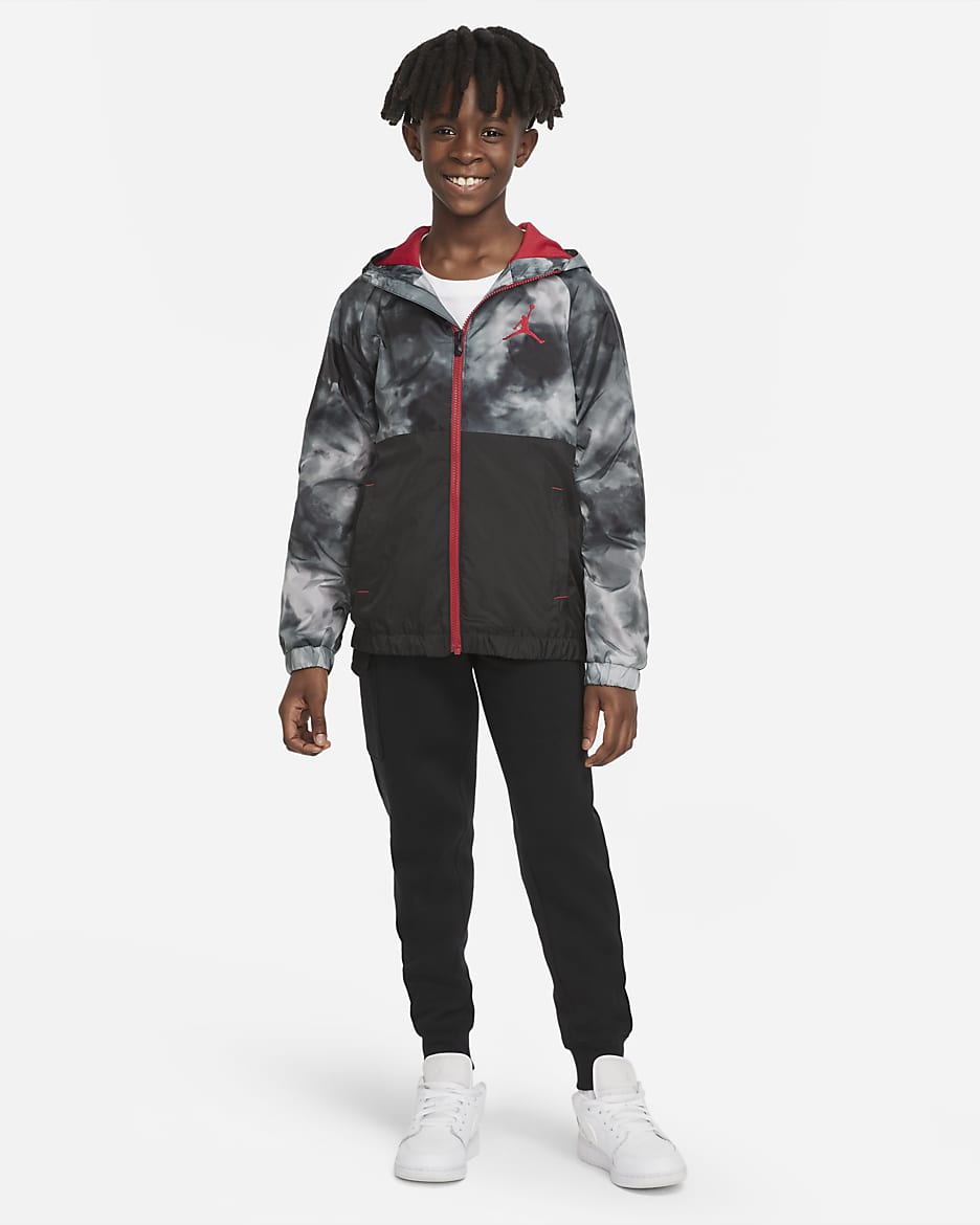 Jordan Big Kids Boys Full Zip Jacket. Nike